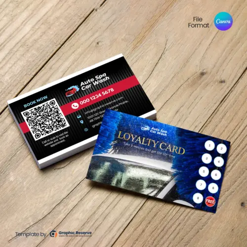 Editable-Car-Wash-Loyalty-Punch-Card-Template