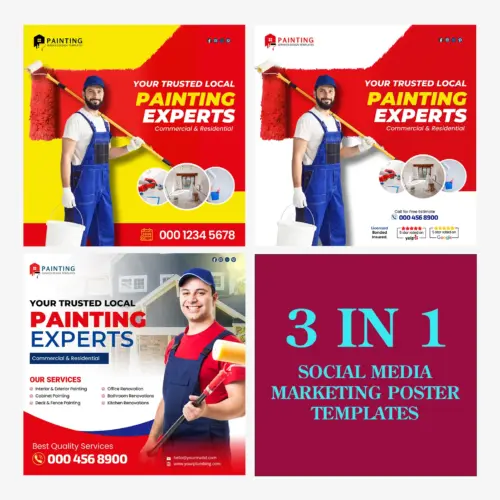 Ultimate Painting Business Marketing Templates