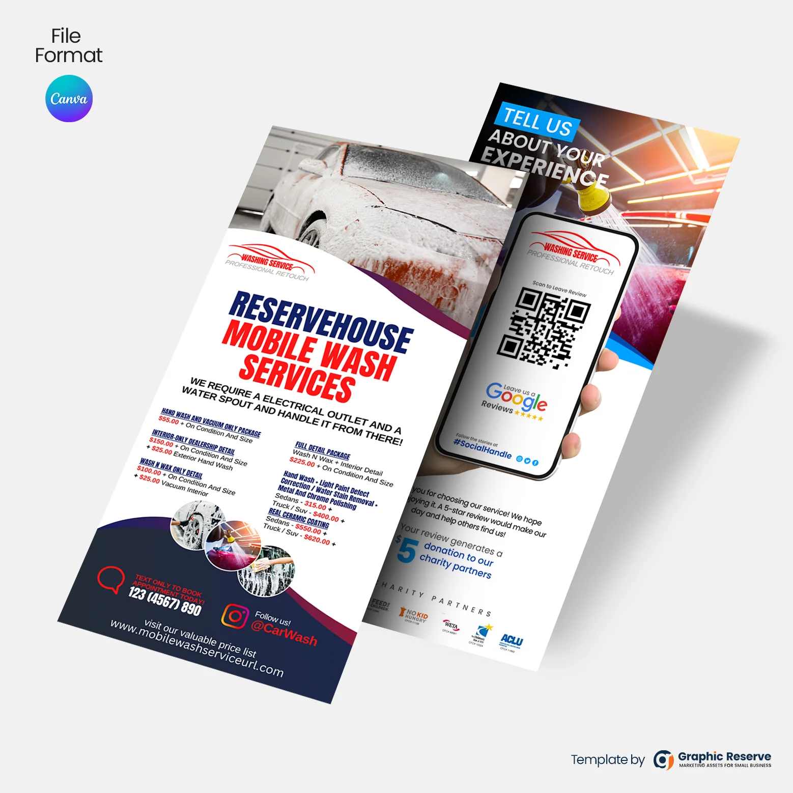 Automobile-or-Car-wash-Review-Request-Rack-Card-Flyer-Canva-Design