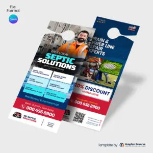 Drain-&-Sewar-Line-Repair-Expert-Door-Hanger-Template-Canva-Design