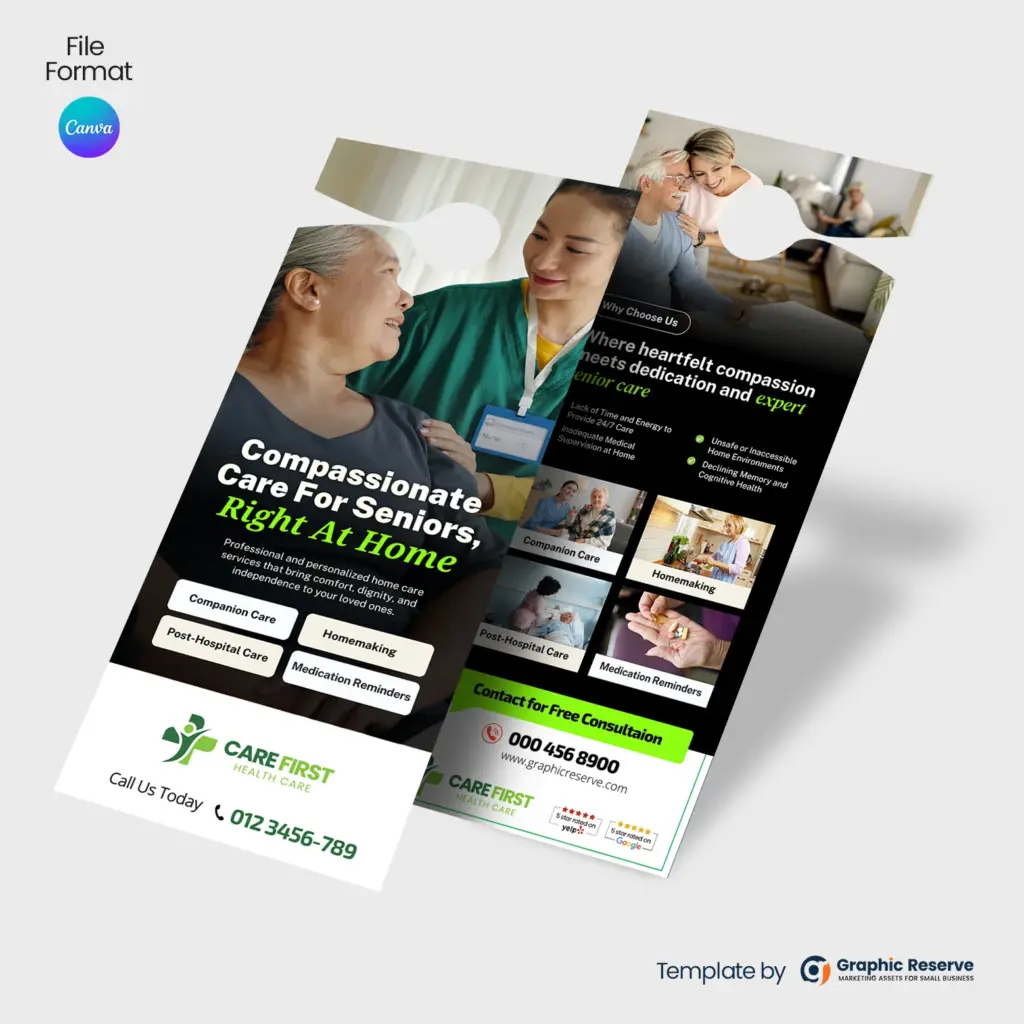 Home-care-Door-Hanger-Canva-Marketing-Template