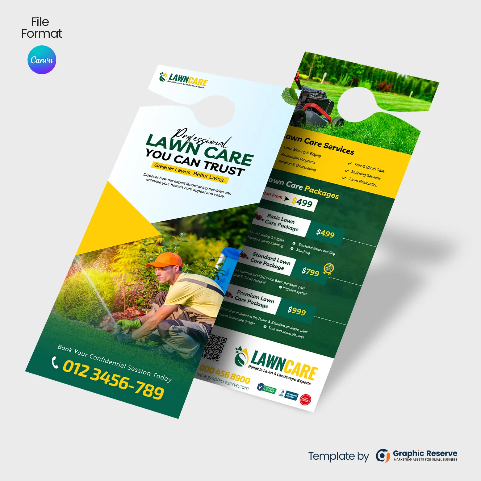 Lawn-Care-Door-Hanger