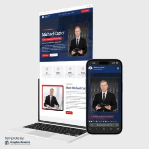 Public Defender website template