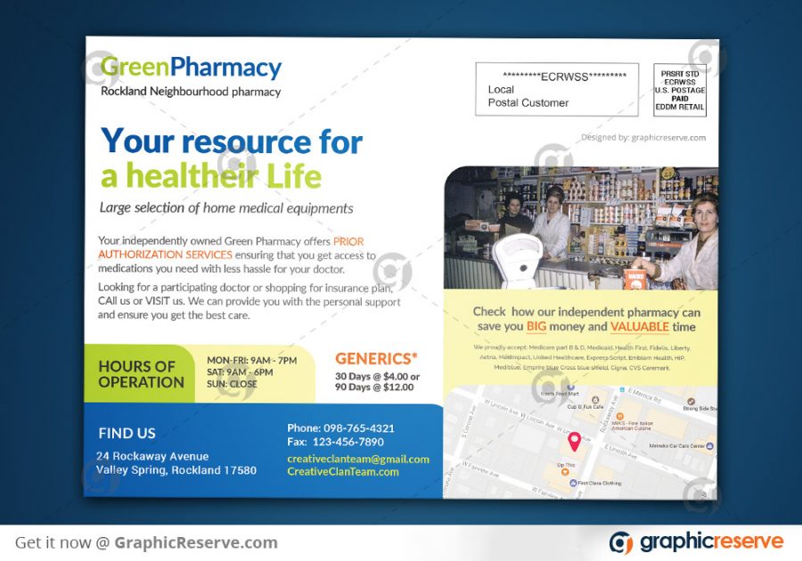 Pharmacy eddm usps back side