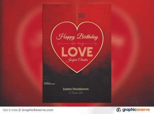 XOX Birthday Card Greetings Card Free Download