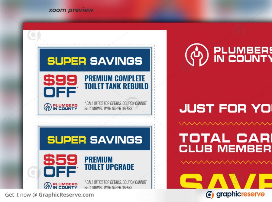plumber coupon