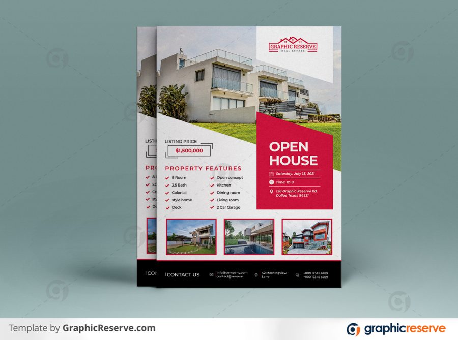 Open House Real Estate Flyer 2