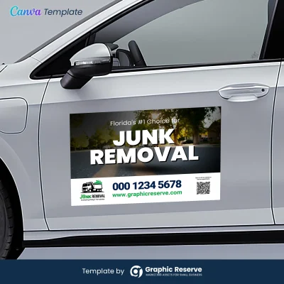 Car-Magnet-Design-for-Junk-Removal-Services