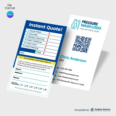 Pressure-Washing-Instant-Quote-Business-Card
