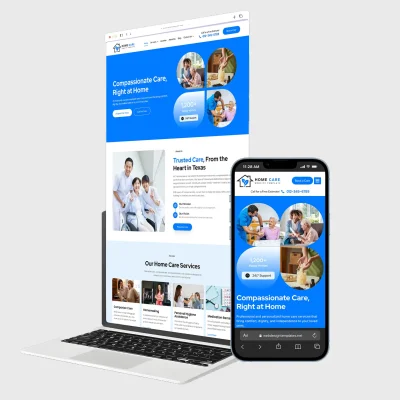 Private Duty Home Care Website Template WordPress Elementor Kit