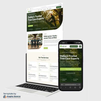 Tree Service Website Template